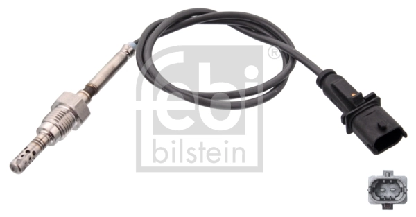 Sensor, exhaust gas temperature